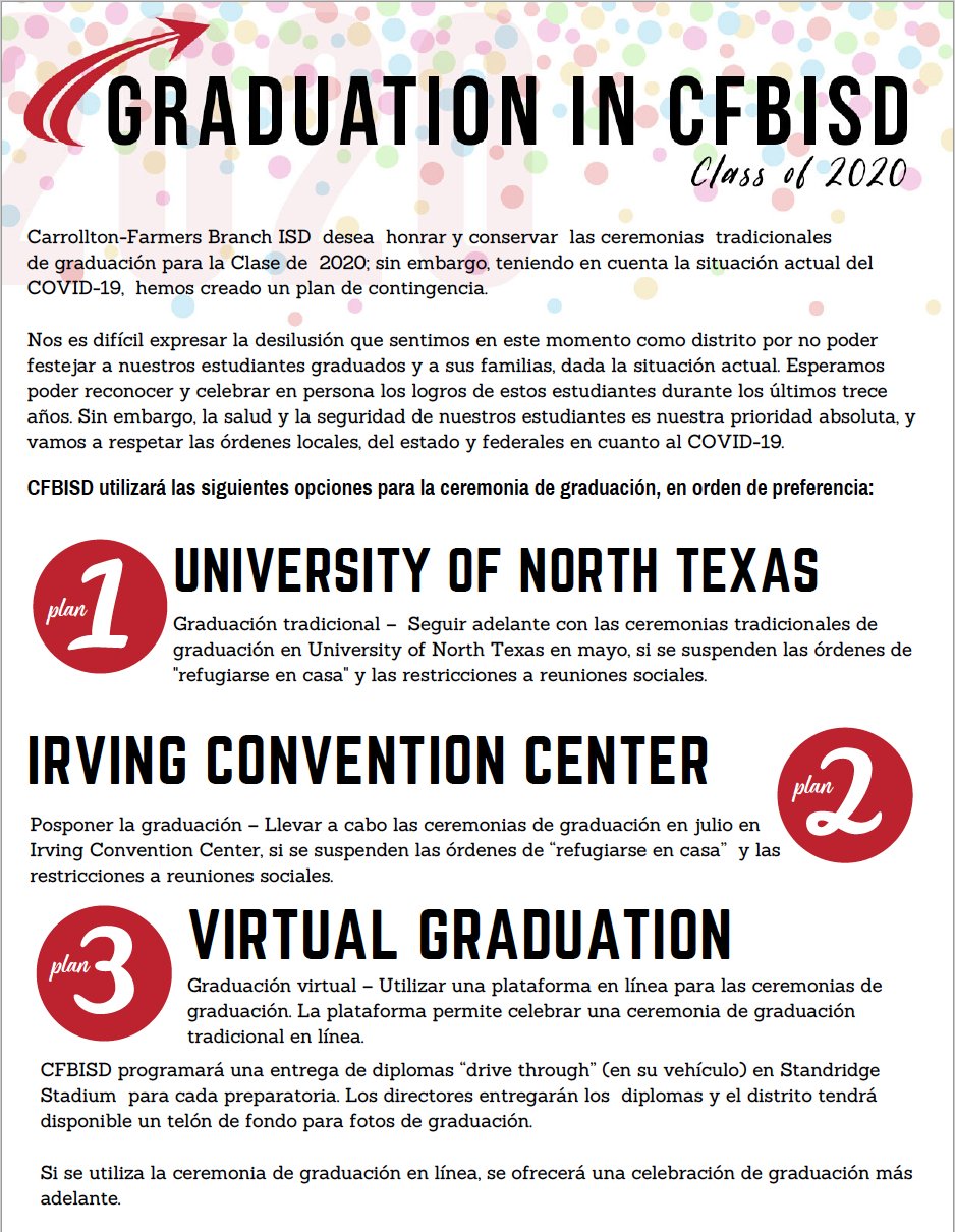 CarrolltonFarmers Branch ISD on Twitter "CFBISD is committed to