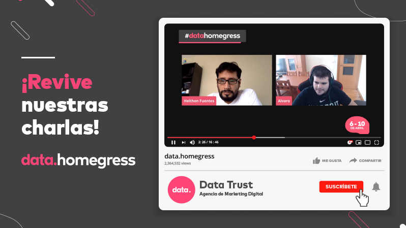 SeoDayPeru's tweet photo. Si te perdiste el data.homegress vuelve a revivir cada charla ingresando a nuestro canal de youtube 👉https://t.co/qKAWC36u6r

#YoAprendoEnCasa #SomosData https://t.co/U9WQHsZp4X