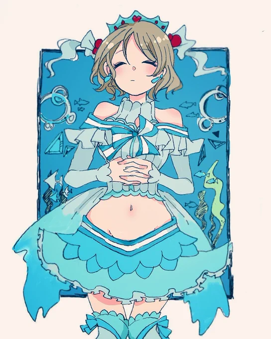 曜ちゃんお誕生日おめでとう!!!
過去絵ですがおいわい!!!
#渡辺曜生誕祭2020 
