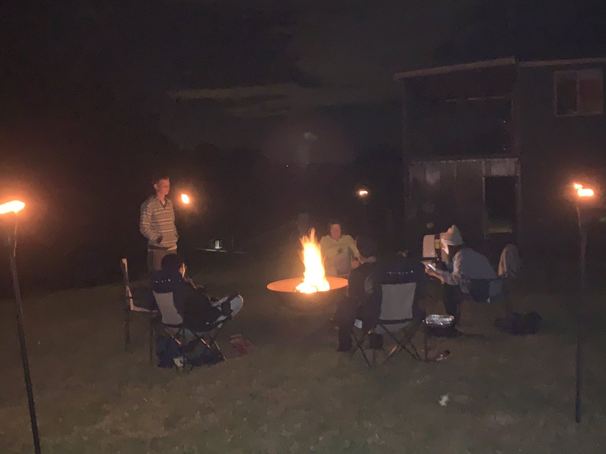martin_broc's tweet photo. Andelaine fellowship firepit night. Reveals and connection @9AbbeyOZ https://t.co/TSuiqnvbSi
