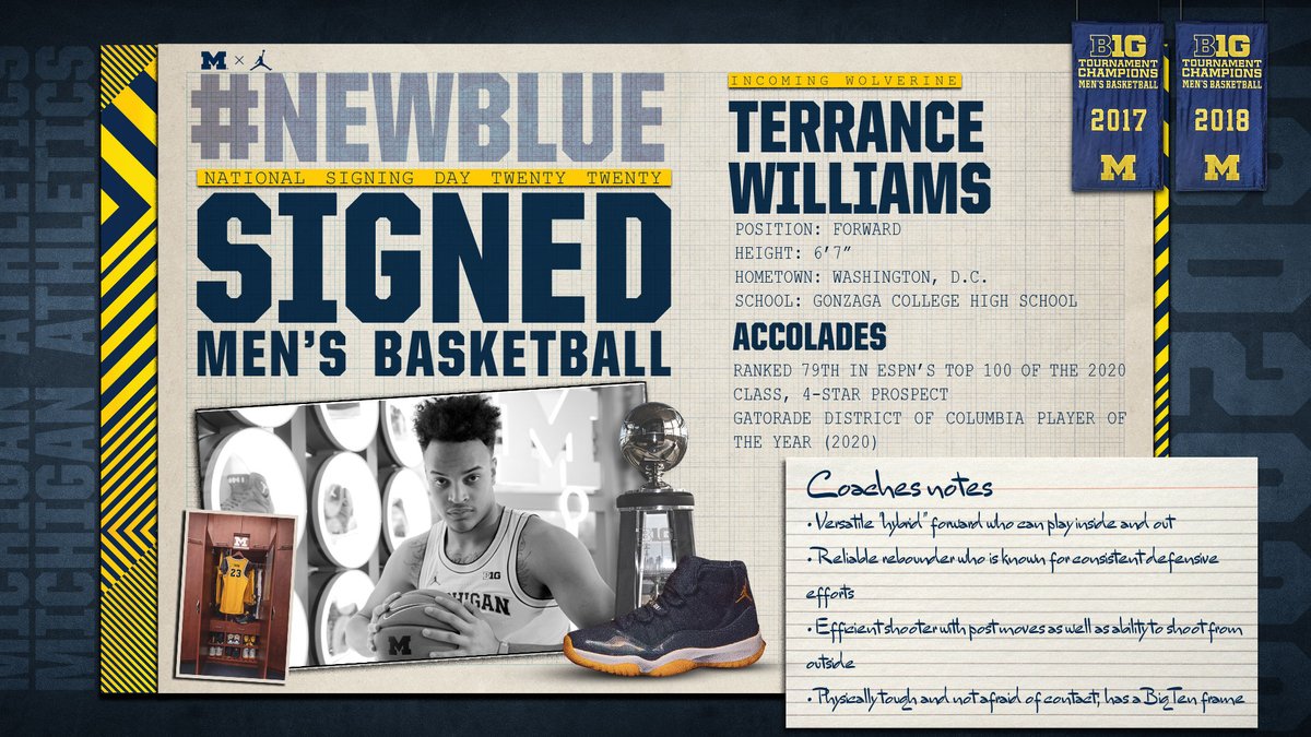 Michigan Men's Basketball (@umichbball) on Twitter photo Our next addition to the Michigan basketball brotherhood is <a href="/_flyyt/">T Will #️⃣5️⃣</a>!
#GoBlue | #NewBlue 〽️🏀 Our next addition to the Michigan basketball brotherhood is <a href="/_flyyt/">T Will #️⃣5️⃣</a>!
#GoBlue | #NewBlue 〽️🏀