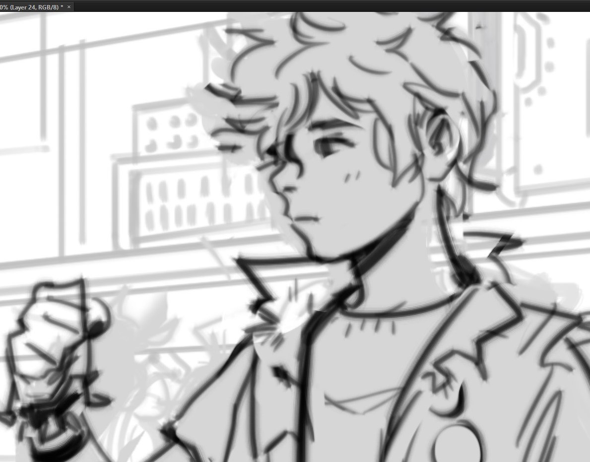 im so used to drawing moody expressions . feels wrong on jon 