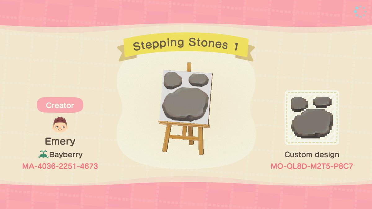 dustchomps's tweet photo. Made some transparent stone patterns! #ACNH #ACNHDesigns https://t.co/MaCORDJpNz