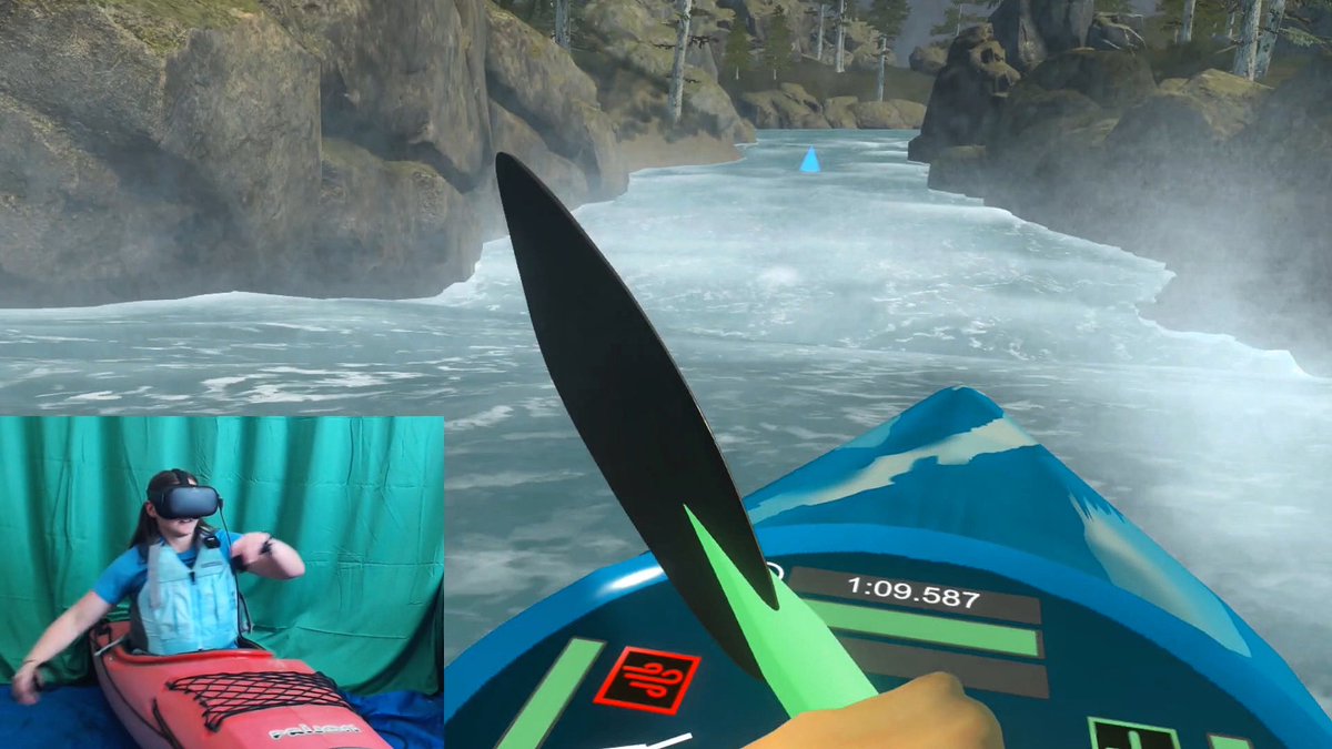 Life_of_Music's tweet image. Thanks for a fun afternoon of ‘kayaking’ during quarantine @downstreamvr!