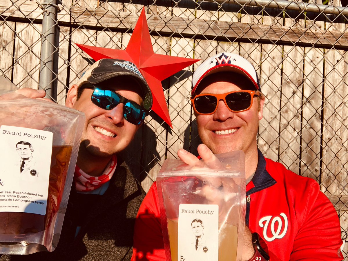 JackVanCleve's tweet photo. This is what I love about DC! Fauci Pouchy time! Just what the Doctor ordered. #DC #thursdayvibes #coronavirus #FauciHero #Doctors https://t.co/2xvtDGcB3G