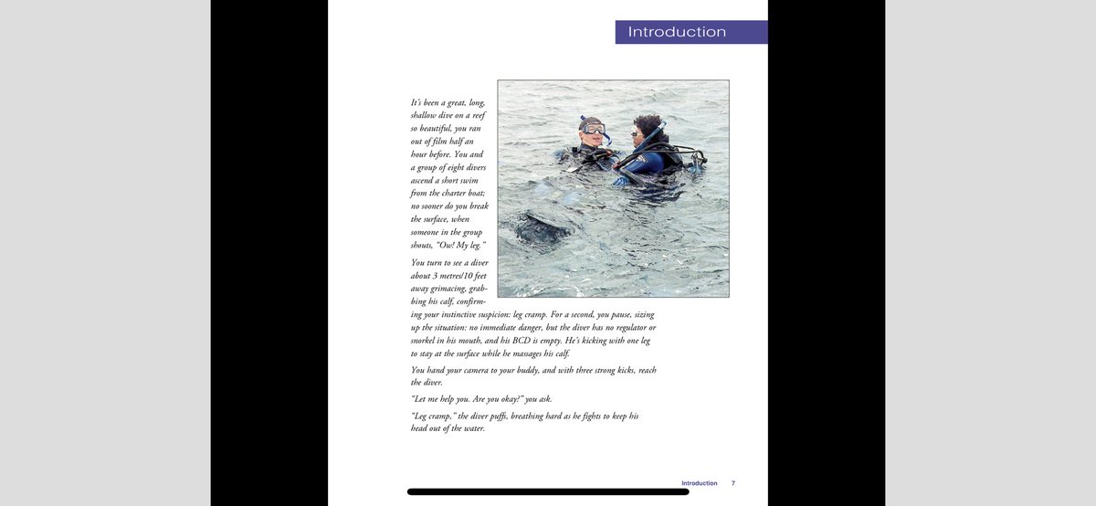 DannChen's tweet photo. Dear @PADI, e-learning is NOT uploading book images and calling it a day. https://t.co/pAnU26gnxT