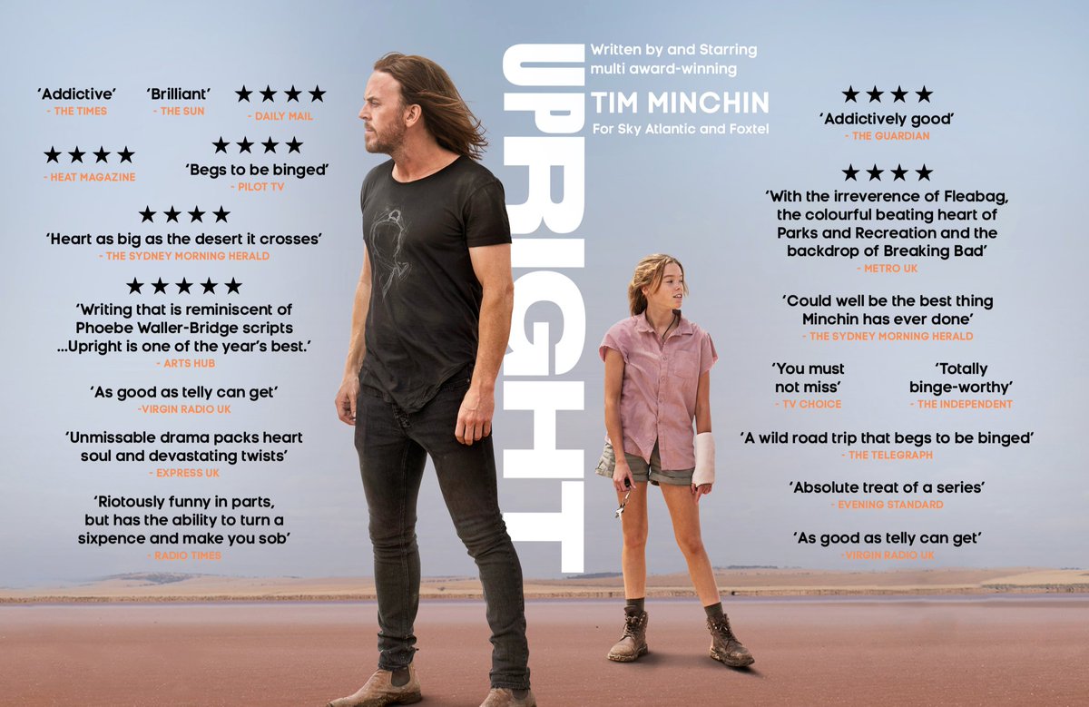 So lovely to see how many people are still discovering #Upright. If you've seen it, I wonder if you might take a mo to leave a one-tweet review in this thread? Even if you've already done so elsewhere... it'd be very helpful to us to have a bunch of reactions in one place. 🙏❤️