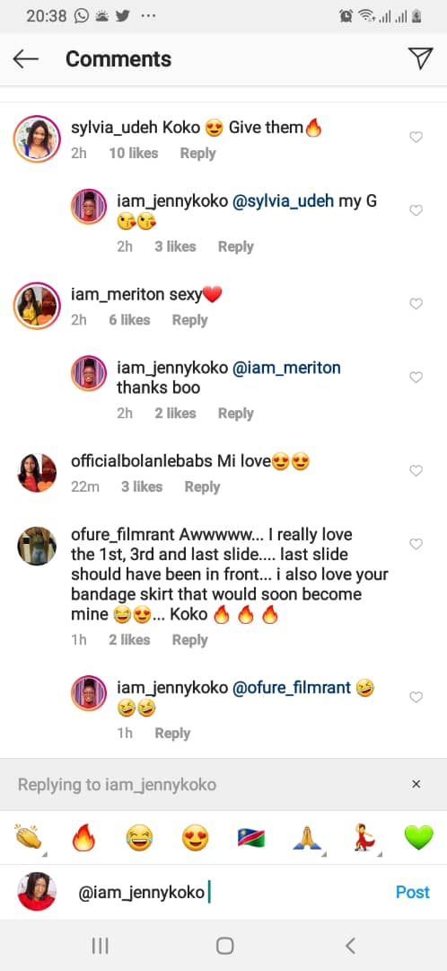 EllasVoice1's tweet photo. This thread is on popular demand

Short story of How Bolarz humbled Jenny Koko to eventually deletes her comment on Arnold's post

You don't like me but you're busy commenting on my man's post.. Like Really! Oni "Well done" isonu

#Bolar #TimelessBolar #UltimateLoveNG https://t.co/UjhpihWT9k