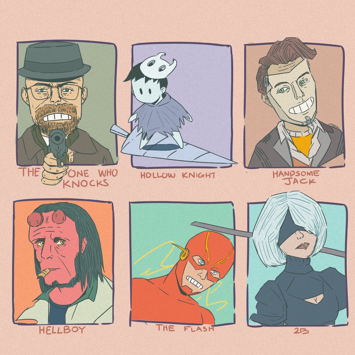 pvrtie's tweet photo. ooga ooga ... I did a thing #6fanarts https://t.co/Vt11O38fYH