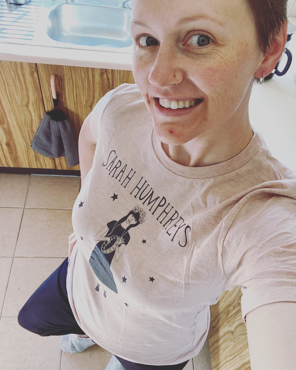 amymergard's tweet photo. #ausmusictshirtday - honouring my favourite Mama Wolf, @SareHumphreys. I think she’d be proud of my fluffy slippers. @DoubleJRadio https://t.co/YSXWBouAP5