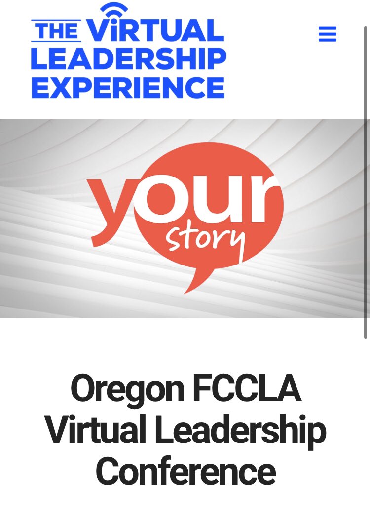 OregonFCCLA's tweet photo. Oregon FCCLA, virtual SLC is opening tomorrow with a kahoot Showdown at 10:15 am

Access the schedule using the link to help guide you during the event! 

We can’t wait to see you all tell your story!

https://t.co/eJvkYXZhCl https://t.co/QFE7YwEBp7