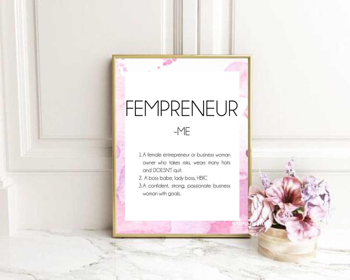 arlenemdesigns's tweet photo. Fempreneuer Printable Wall Art Bundle. Perfect for all of you boss babes!  https://t.co/9O1gBgHiAL
#arlenemdesigns #digitalprints #printables #etsy #etsyshop #artisan #arlenemariedesigns #fempreneur #bossbabe #entrepreneur #officedecor #homedecor #pretty #feminine #stylish https://t.co/xPDdGn49N3