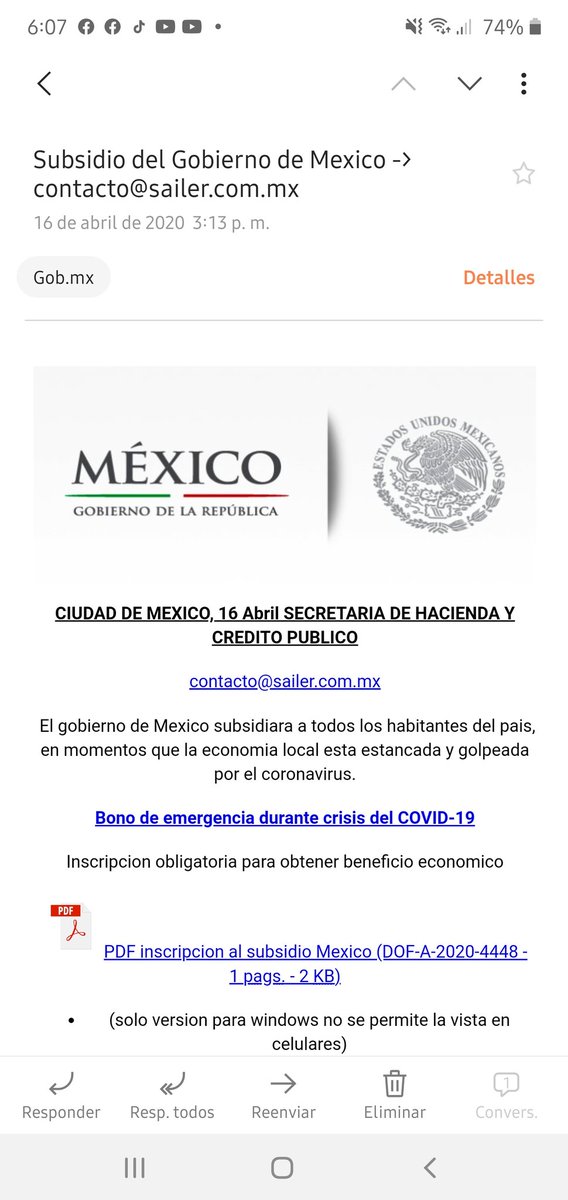 Boscor's tweet photo. Cuidado con este tipo de correos fraudulentos ⚠️⚠️⚠️

Al recibir un correo, aunque parezca "real" recuerden siempre primero revisar la dirección desde donde lo están enviando y si concuerda con su propósito. No abran ningún link y repórtenlo como spam. https://t.co/Xi6O6ROiR9