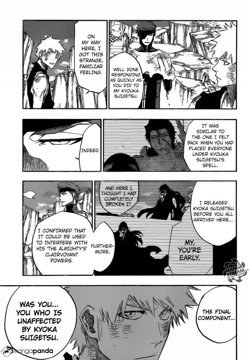 AND the soul kings power. The almighty doesn’t have perfect clairvoyance even tho it’s passive. That’s was shown by aizen being able to interfere with the almighty with his hypnosis. So that confirms the almighty can be affected. +