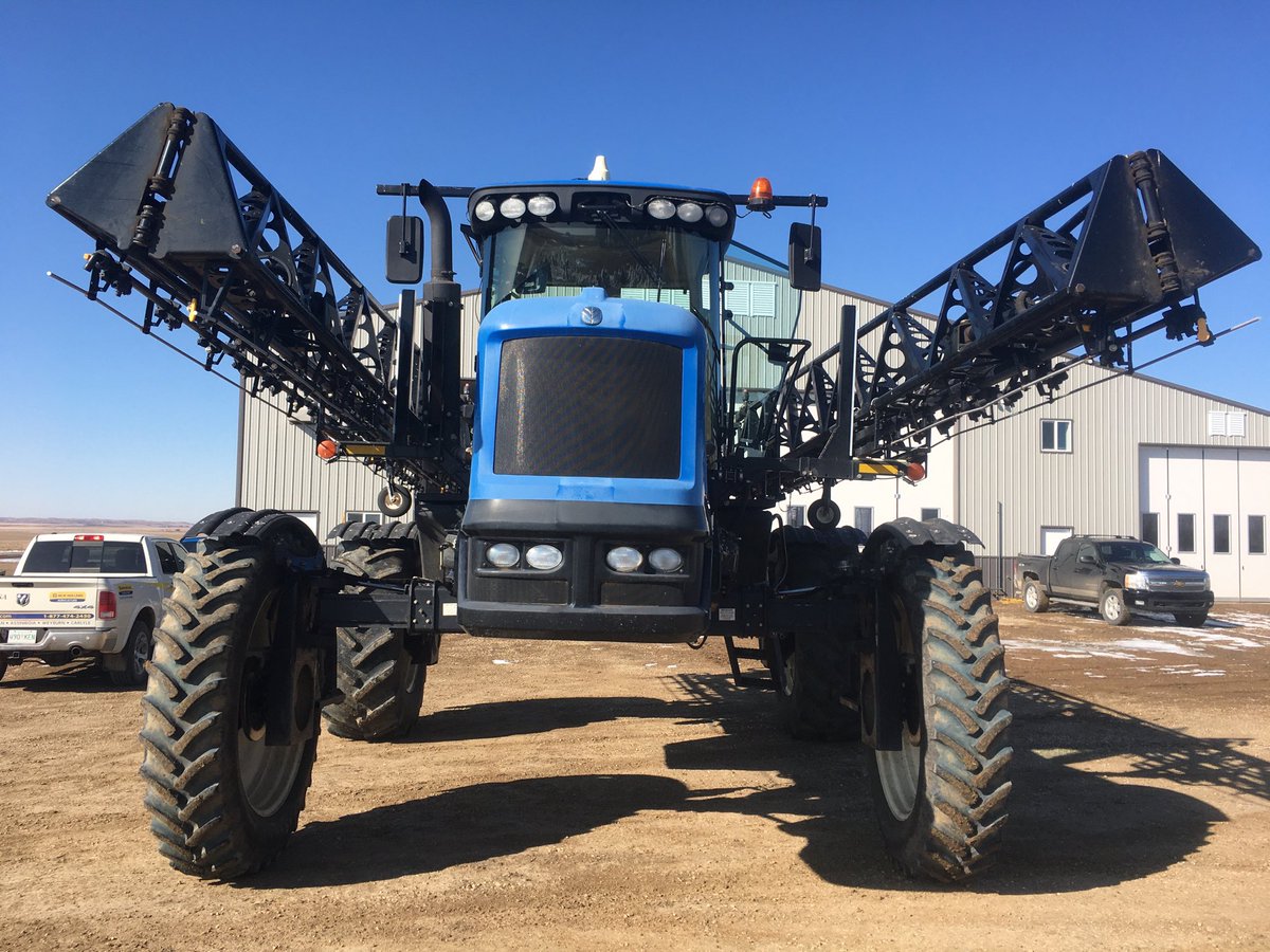 2011 New Holland SP.275R Sprayer. 2748 hours...120’ Boom...1200 Gallon Tank...5 Way Nozzle Body... $125,000.00...Call me at 306-815-7315. RT please