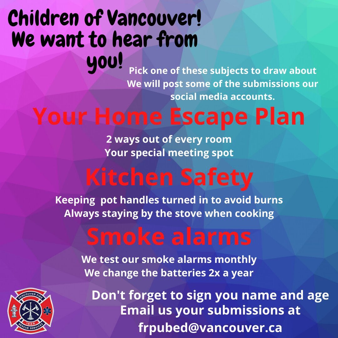 Reminder!! Have your children submit their pictures to the email below. We can’t wait to see their creations 👩🏽‍🎨👨🏻‍🎨