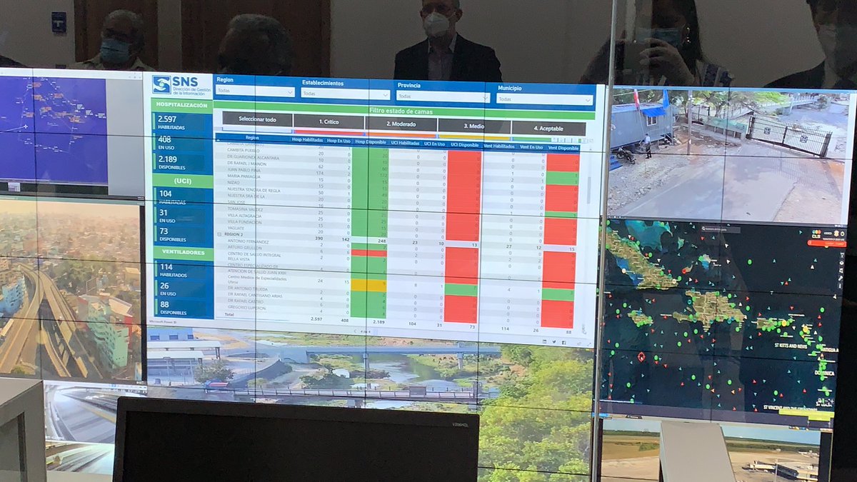 GobiernoDanilo's tweet image. Desde el #C5i se concentran los esfuerzos para vencer al #CoronavirusRD. 

Se conocerán los casos al instante, y 
sabremos qué acción tomar de inmediato: si debe ser hospitalizado, si debe hacerse otra prueba, todo en un sistema digital, sin intervención.