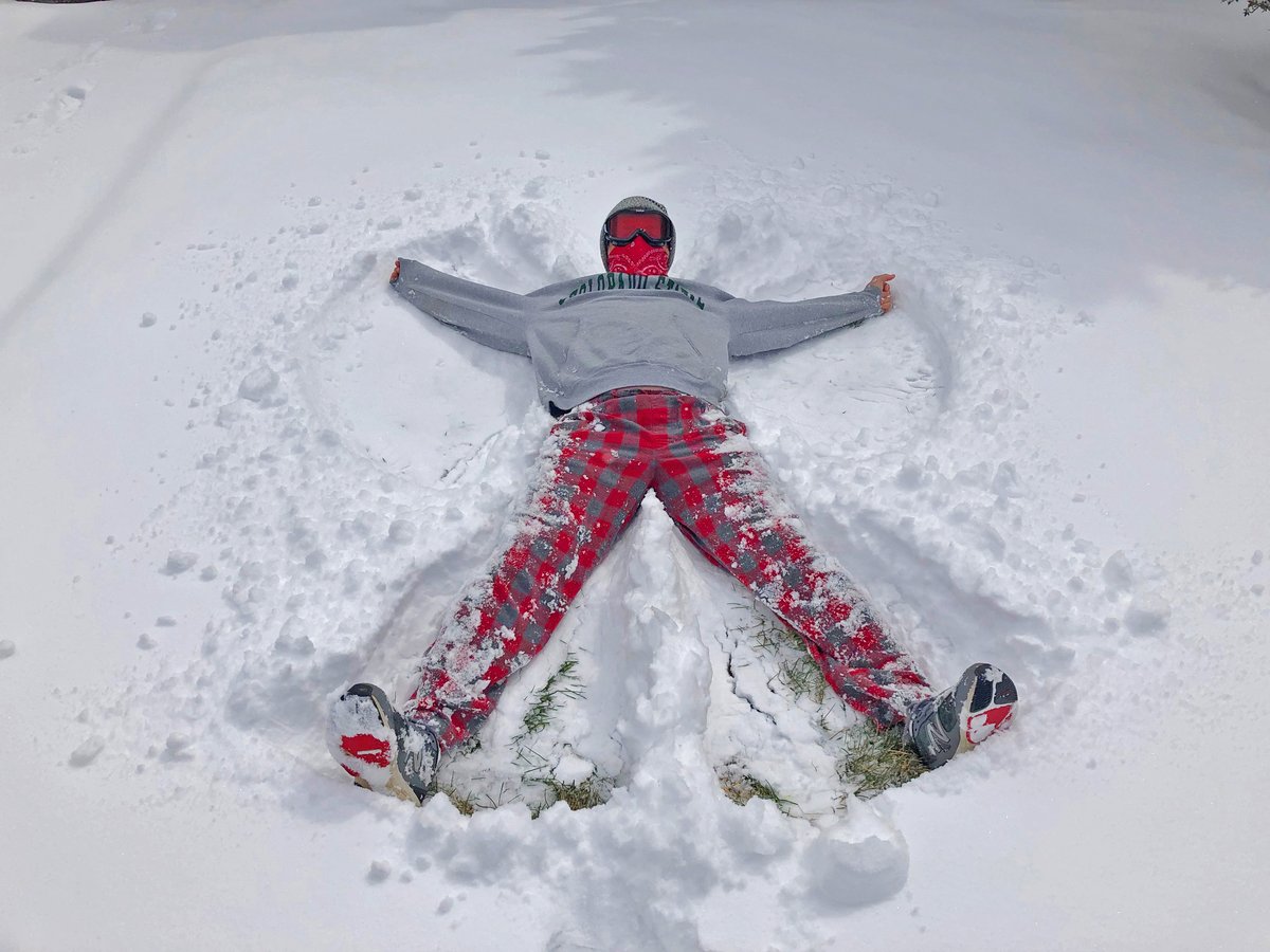 More like SNOWVID-19, amirite? #DoingMyPartCO