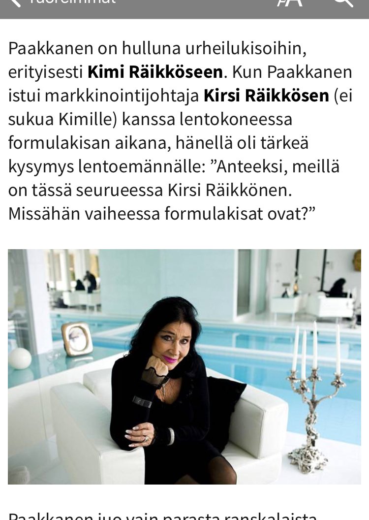 Ihana muisto työmatkalta Japaniin #kirstipaakkanen kanssa. Saman matkan aikana #kimiräikkönen voitti maailmanmestaruuden. Ilo oli ylimmillään

#elämäntarina #kirja #pomo #mentori #johtaja #suurisuomalainen #ullamaijapaavilainen #marimekko #womena
