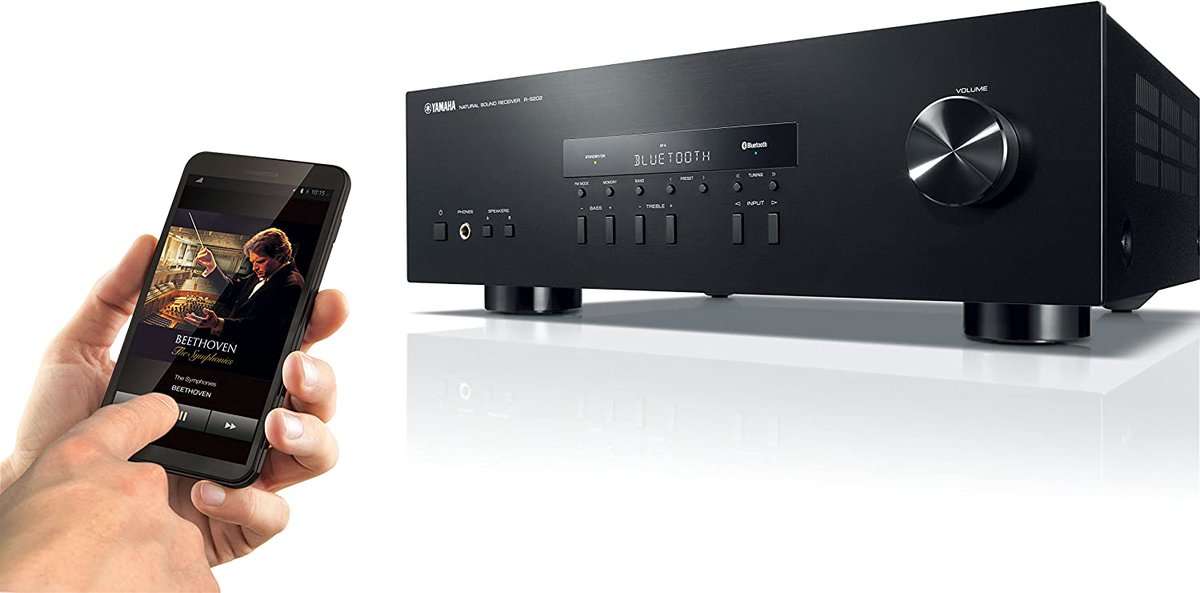 ChoiceNeed's tweet image. Yamaha R-S202BL Stereo Receiver
Style: R-S202BL

R-S202BL
used from $139.00
amzn.to/3coXBZf