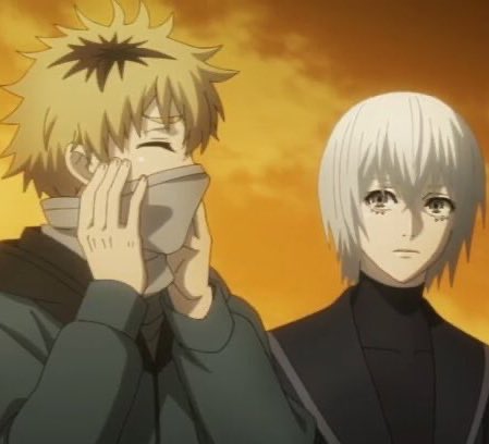 hide and kaneki are canon. goodbye