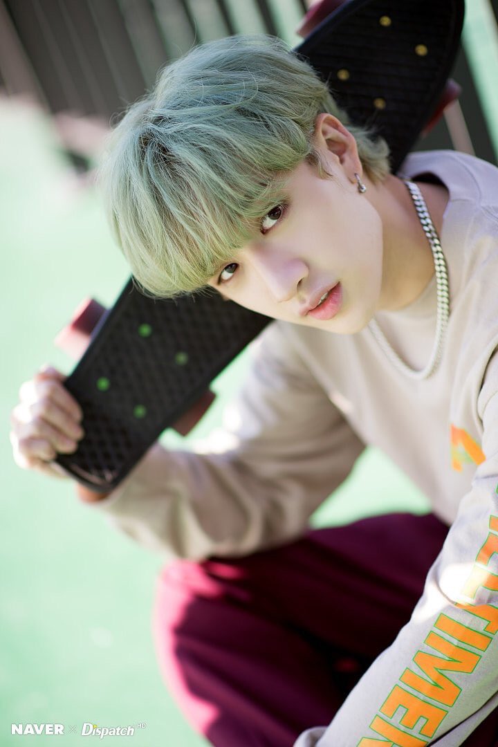 Day 106: IM SORRY CHAN BUT THIS PICTURE OF YOU MAKES ME THINK OF THE SONG STACYS MOM WDKKWKSSOSKSK  @Stray_Kids