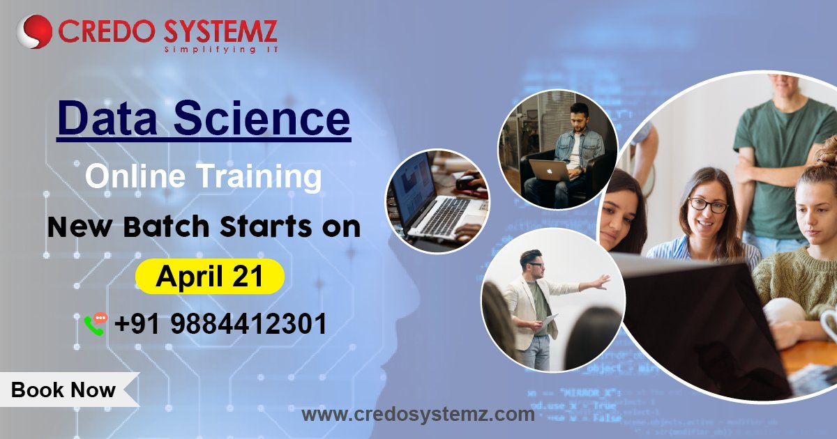 credosystemz's tweet image. Learn data science online today. Advance your career as a data scientist with Online course from the Credo Systemz!!!

Course PDF: bit.ly/349HQlx

#DataScience #DataScienceTraining #DataScienceOnlineCourse #DataScienceCourseCredoSystemz