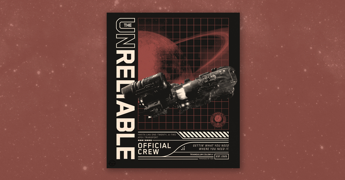 I've resorted to spending my nights creating fan art. Here's something for The Outer Worlds.