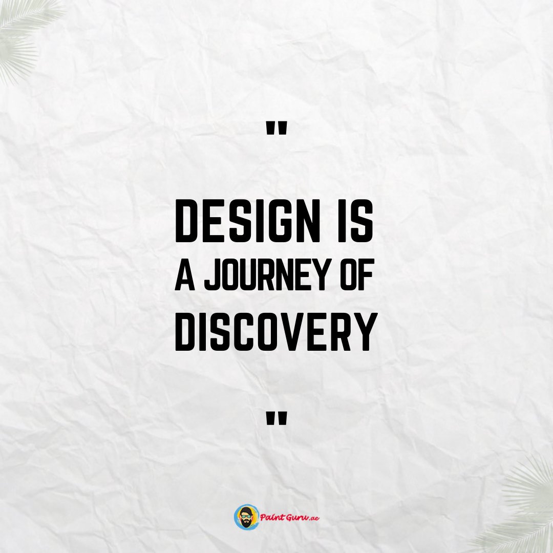 paintguru_uae's tweet photo. #Quote of the Week.
#findyourhappyathome #designquotes #designquote #interiordesignquotes #interiorschat #interiorsblogger #interiorsblog #happydesign
#interiordesignquotes #designquoteoftheday #thoughtoftheday #quotestoliveby #designtip https://t.co/Ntz62cRmxM