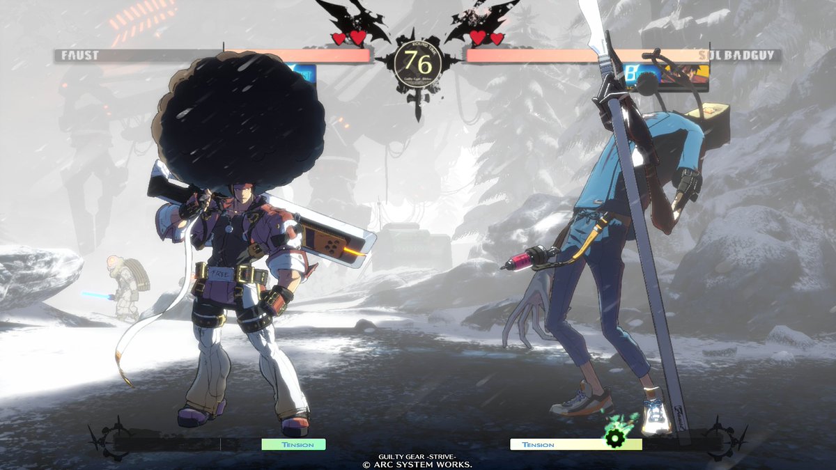 Gatoray on Twitter: "Guilty Gear FAUST Afro style with cmd grab part 1 #GGStrive… "