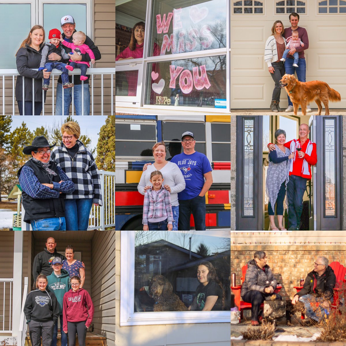 Dozens of smiling faces and hundreds of photos to look through and edit means I’m way behind on Netflix shows... time well spent! #Porchraits #PhysicalDistancePhotos