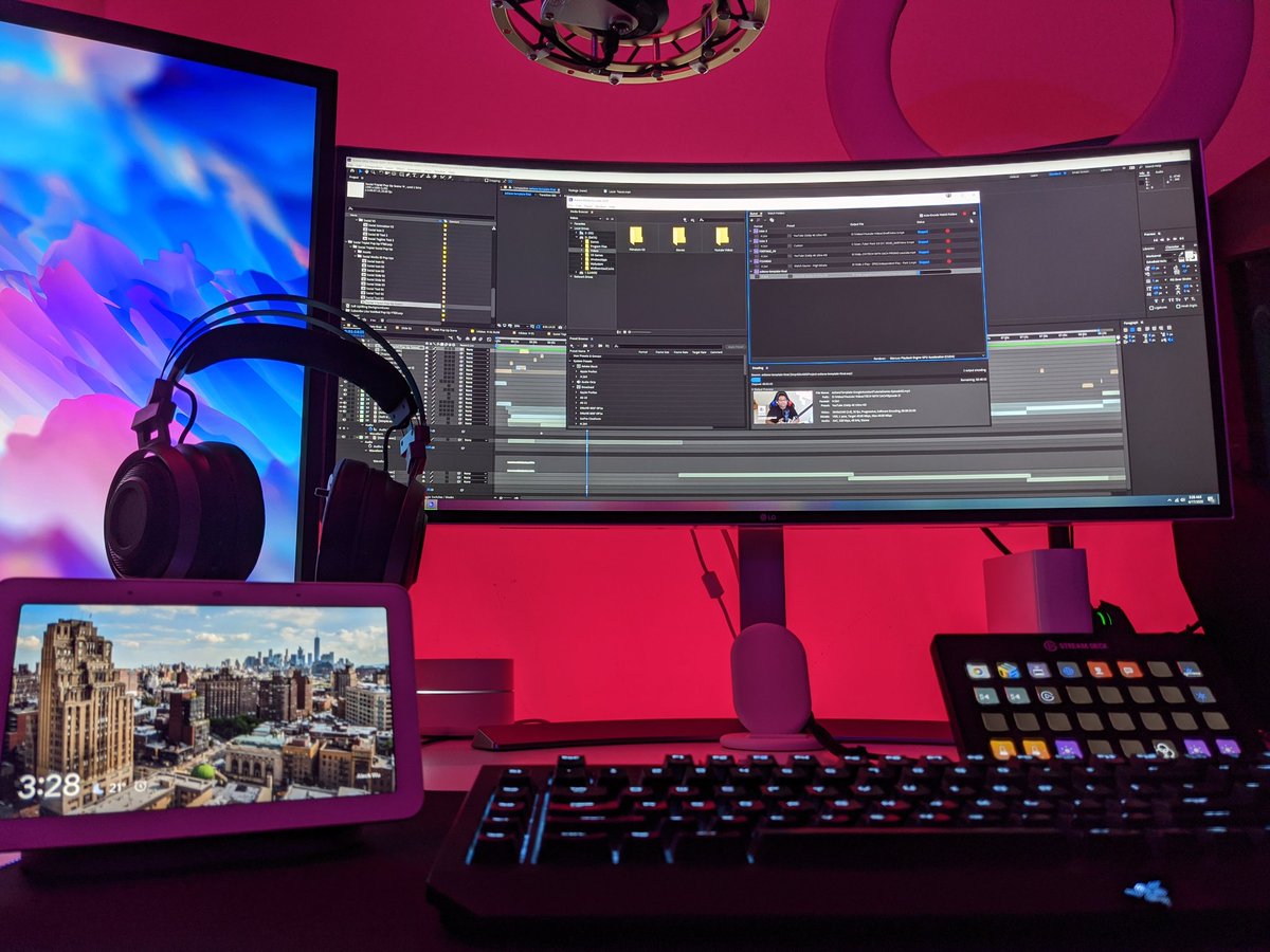 sachin_atk's tweet photo. After hours of recording, editing and rendering, this week's video is almost ready. Going through the final rendering process. Stay tuned to TECH WITH SACH. Subscribe so you don't miss upcoming videos.
https://t.co/ZrvutMPn29
#techwithsach #googleassistant #AoGdevs #StayHome https://t.co/GnJuEehogR