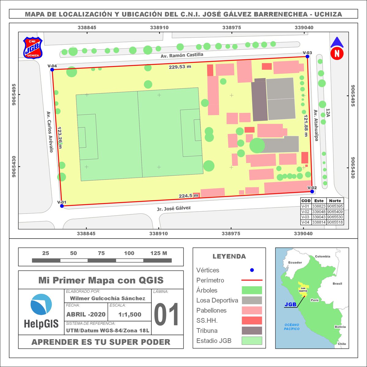 wigsdev's tweet photo. 🗺 Mapa de Localización y Ubicación del 𝗖.𝗡.𝗜. 𝗝𝗼𝘀𝗲́ 𝗚𝗮́𝗹𝘃𝗲𝘇 𝗕𝗮𝗿𝗿𝗲𝗻𝗲𝗰𝗵𝗲𝗮 - 𝗨𝗰𝗵𝗶𝘇𝗮, realizado en el Reto #MiPrimerMapa con QGIS, desarrollado por @HelpGIS ... ¡¡𝐑𝐞𝐭𝐨 𝐂𝐮𝐦𝐩𝐥𝐢𝐝𝐨!! ...⁣ https://t.co/FjcTNqCc5a