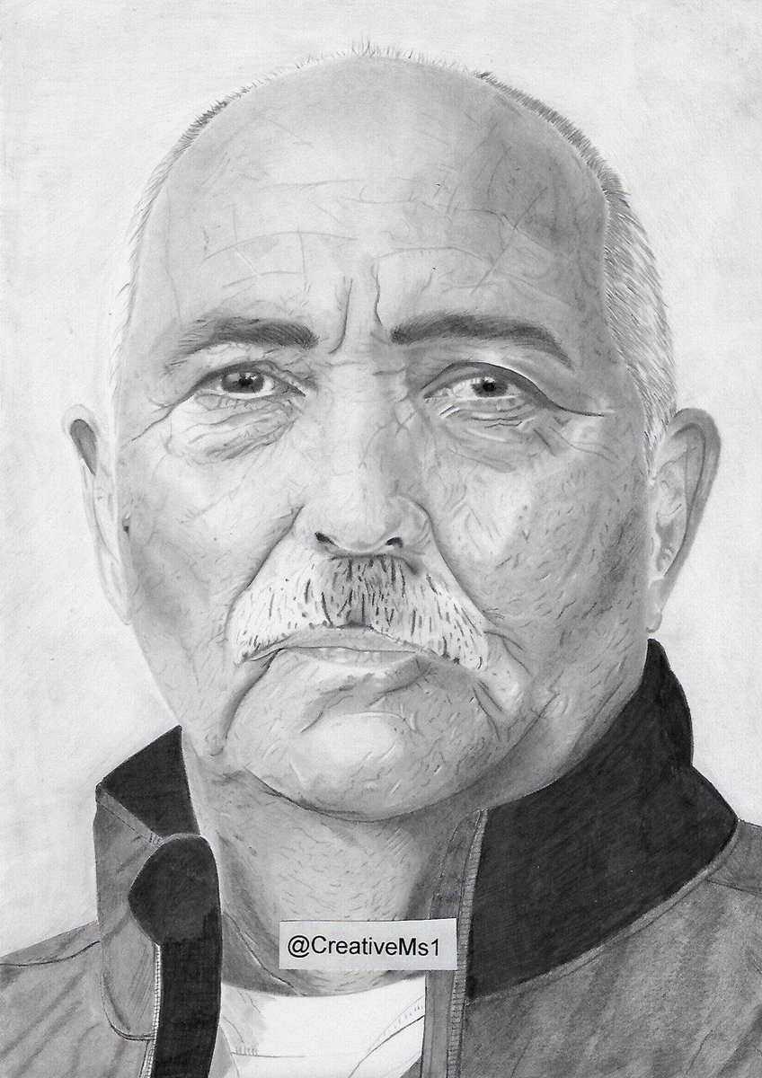 My drawing of Miguel Sandoval as Captain Pruitt Herrera from <a href="/Station19/">Station 19</a> #Station19 #fanart #FanArtFriday #drawing #art #portraitdrawing #portrait