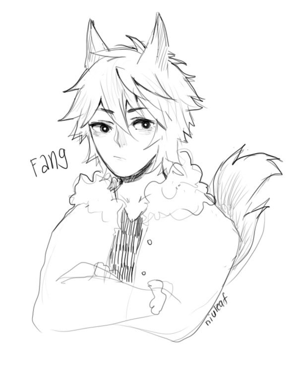 LMAO I DUG UP some old fang fanart i did 456 years agO??? ? my love for him hasnt changed one bit 