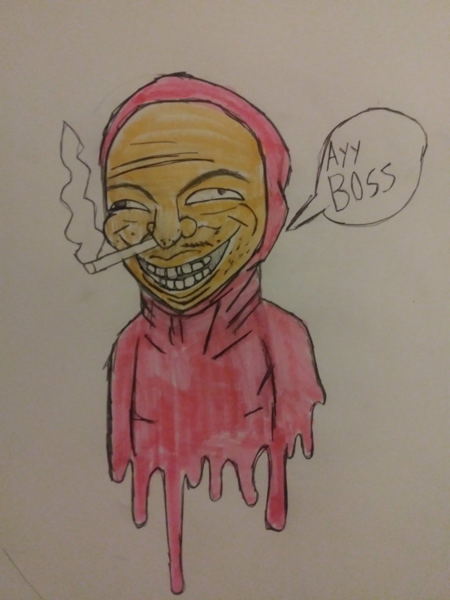 JacobAt51403798's tweet photo. This is a drawing I did which I know filthy Frank was gone AKA joji but he's on to do something else like singing but mostly I wish you would come back as a YouTuber I only know about him for like since 2015 when I heard about the song Peanut Butter song and some of the means https://t.co/bDgbmXPi8x