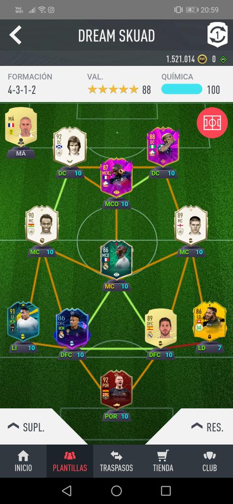 DiegovBull's tweet photo. @Andy_Oasis1 Tengo pensado hacer a Kaka en los swap... Si me recomiendas algo más me ayudarías mucho.. Gracias 🙌🏼 https://t.co/dkVz5seKig