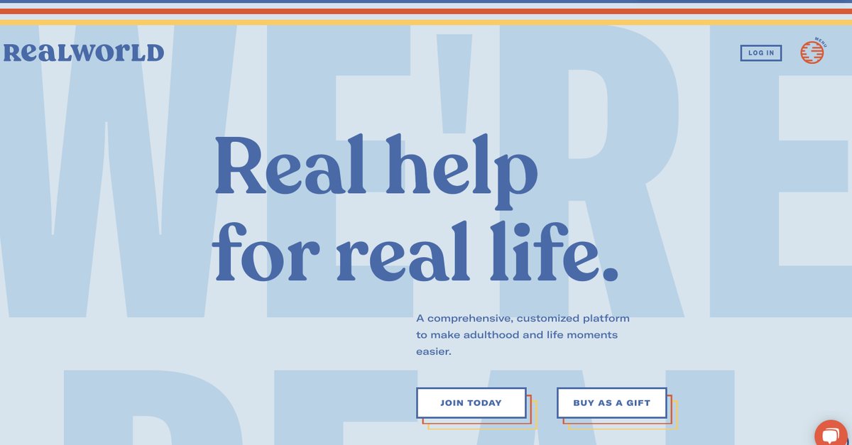 Congrats to <a href="/realworld_co/">Realworld</a> on launching its new personalized platform for soon-to-be college grads!🎉 Wish we had this when we were younger! Check it out at realworldplaybook.com (and share with any college seniors in your life!)