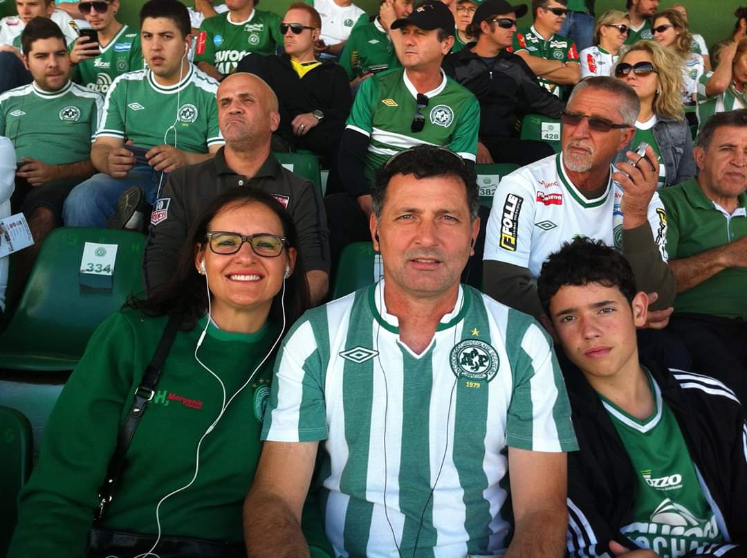 Família Morgan Chapecoense x Grêmio Série A 2014.