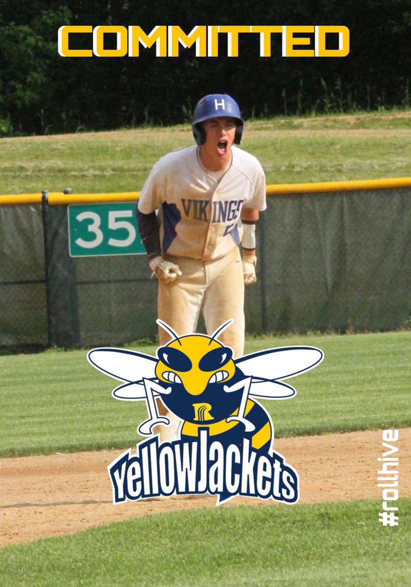 Excited to announce that I will be continuing my education and baseball career at Rochester Community and Technical College #rollhive