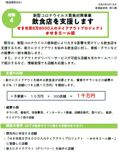 ホームページ 関 市