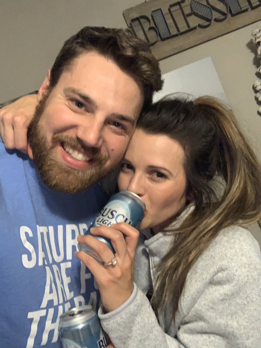 ChadKlein42's tweet photo. @BuschBeer We celebrated our supposed to be wedding day (April 11th) by slammin Busch Lattes #BuschWeddingGift #Sweepstakes @taylorburke__ https://t.co/XCtVB2Dcq1