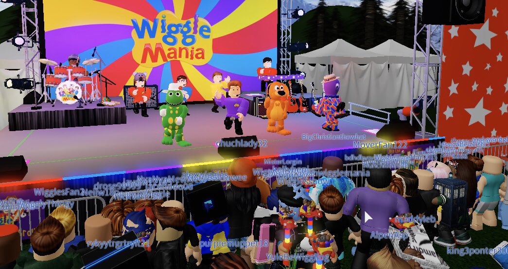 Wigglemania On Twitter We Had So Much Fun Today At The Concert We Hope You All Enjoyed It As Much As We Did Make Sure To Send All Your Photos And - welcome to my wiggles world roblox