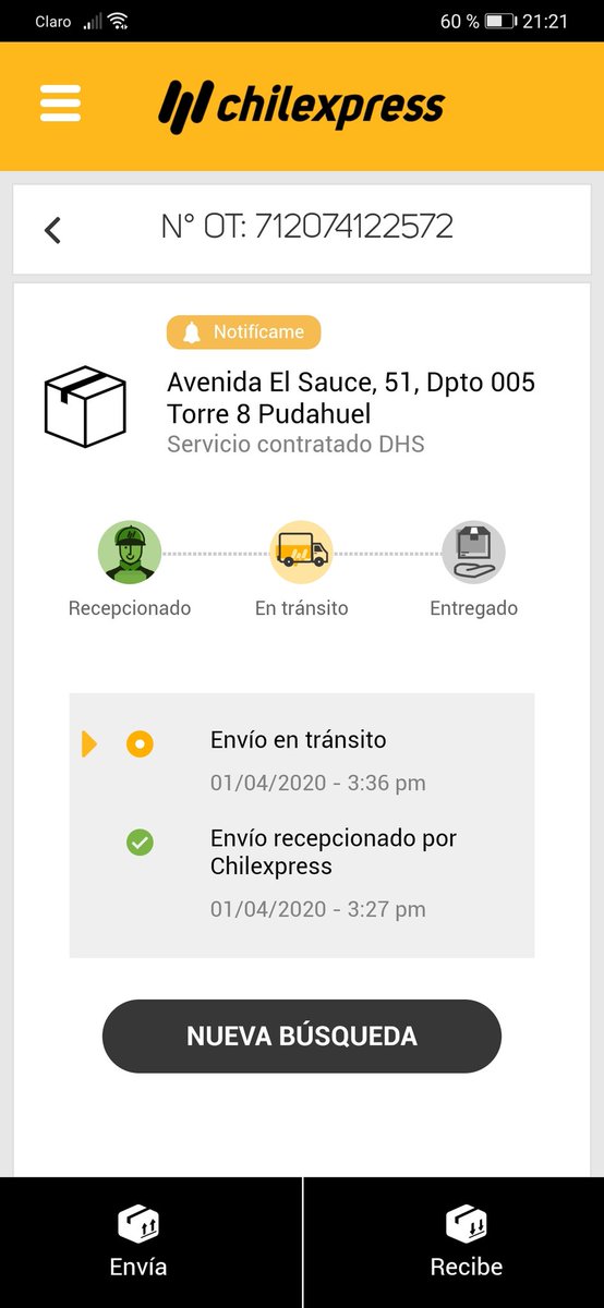 FernandoMicheaT's tweet photo. @Chilexpress PÉSIMO SERVICIO @Chilexpress @ChilexpressHelp 17 días esperando que la encomienda llegue desde santiago a Coquimbo, call center sin servicio y en twitter te pescan un rato... @SERNAC https://t.co/SFWbymvASS