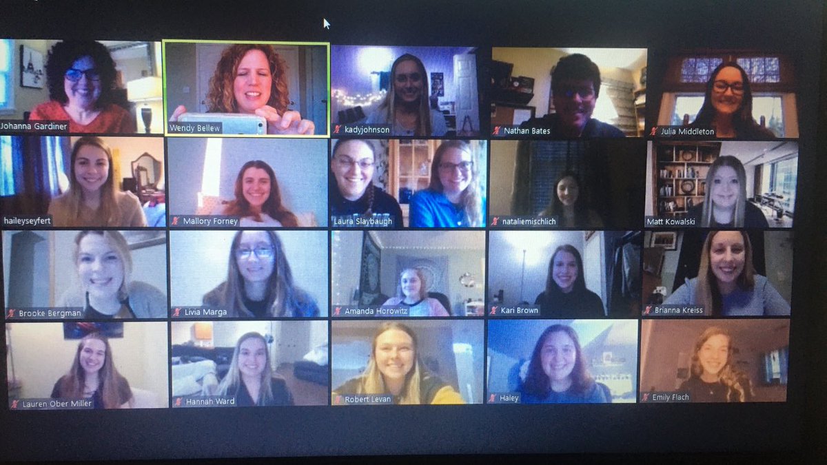 Tonight, <a href="/EtownKDP/">Etown Kappa Delta Pi</a> honored our current KDP members and inducted 15 new members in a wonderful virtual ceremony. So proud of these future teachers! @kappadeltapi <a href="/EDDeptEtown/">Elizabethtown College Education Department</a> <a href="/EtownCollege/">Elizabethtown College</a>