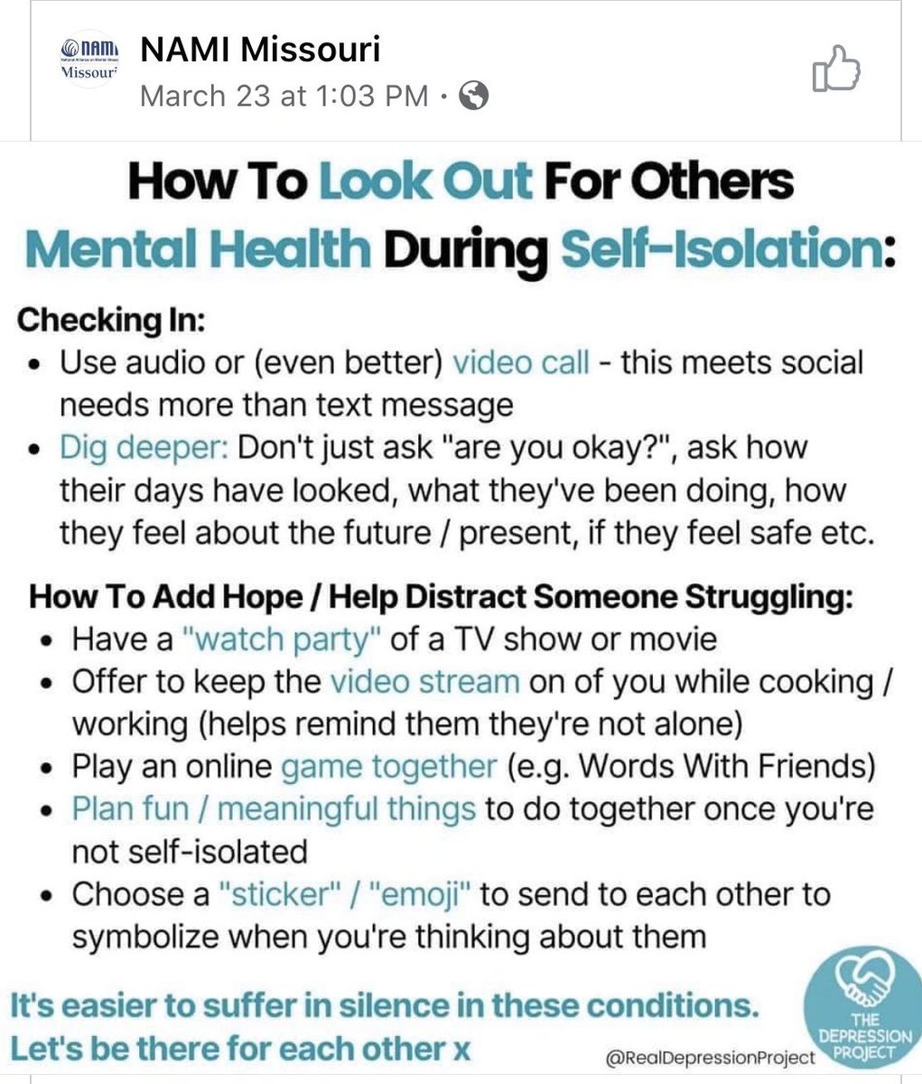 Let’s take care of each other.