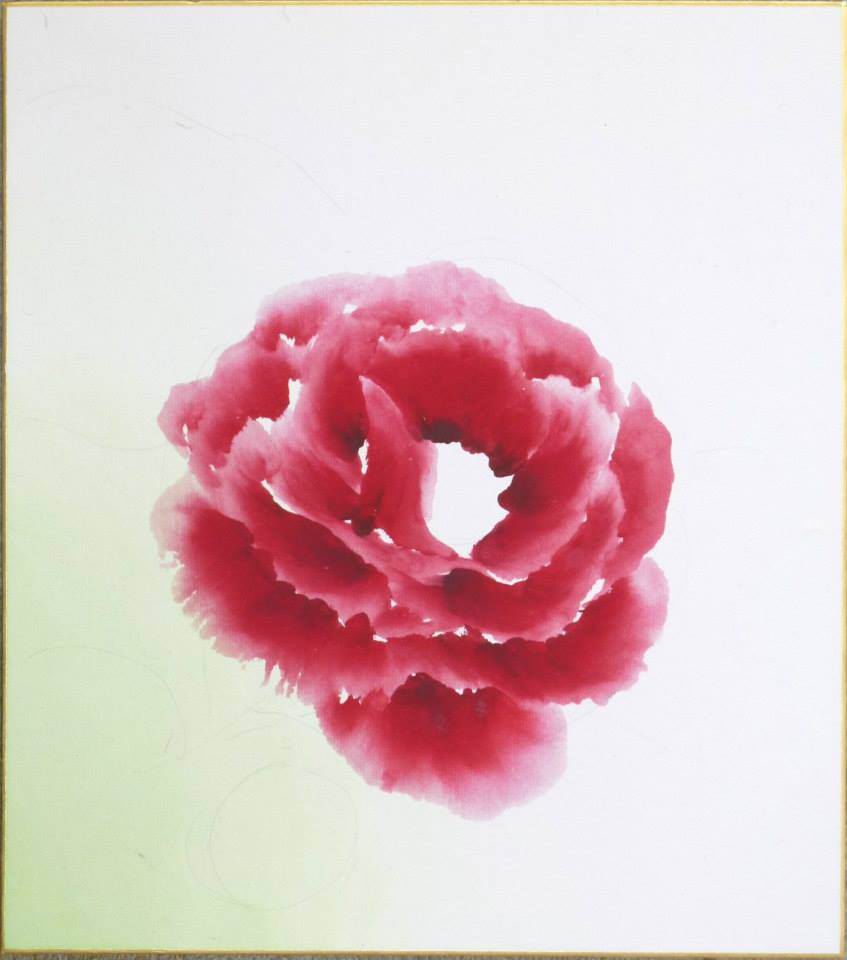 O Xrhsths 欣魚 Kingyo Sto Twitter 牡丹 私の描き方です 一般的には筆先に濃い色を付けるんですが私は逆で先が薄色 独学なのでこうなってしまった 人の描き方って興味あります だから興味を持ってもらえればと Drawing Art Peony Bee Japan 牡丹