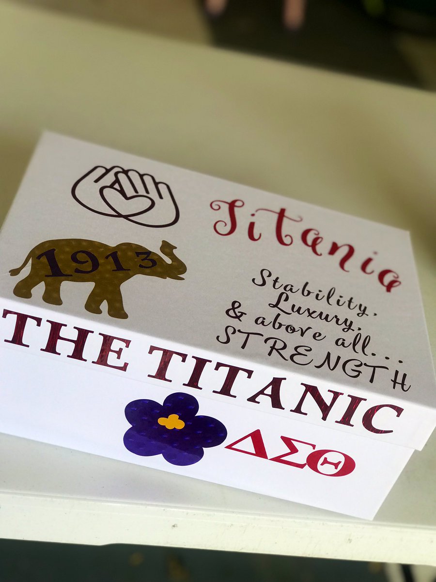 mrsttnix's tweet photo. When plans to celebrate your 10th #DELTAversary were altered drastically due to COVID but your Linesisters are super dope and talented!! #TitanicTurns10 4/16/10 #DeltaSigmaTheta #SPR2K10 #AOML ๐บ๐โค๏ธ https://t.co/s3kxA4GnQg