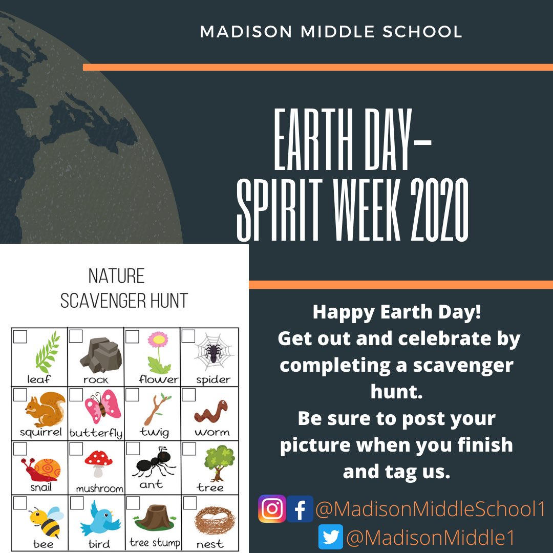 madisonmiddle1's tweet photo. Madison Rams will be celebrating with their peers in a very virtual way for Spirit Week. Each day will be a fun theme tied to academics. Can’t wait to see your pics &amp; remember to follow the rules of social distancing. ⁦@bmells06⁩ ⁦@AndreWarren8⁩ ⁦@MNPSFamilies⁩ https://t.co/ol4cdEGh0J