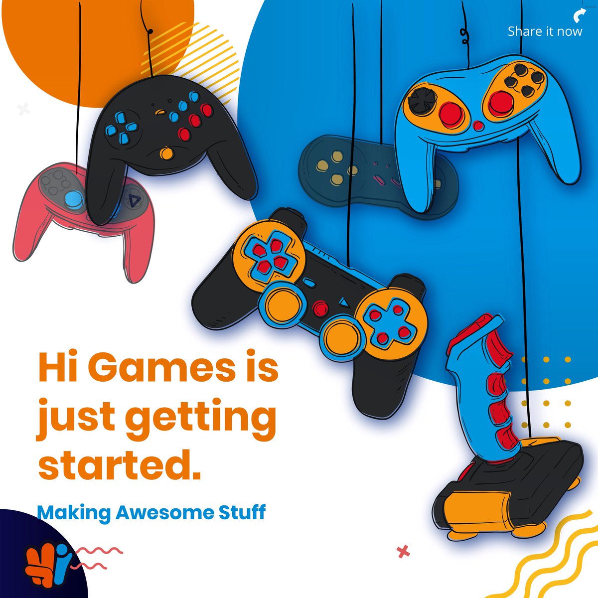 wearehigames's tweet photo. Oyun sektörünün heyecan verici geleceği ve mevcut oyunlarımızda ki sürekli büyümeyle, Hi Games yeniden başlıyor.
Hi Games
https://t.co/E8MYhNpwAL
hi@higames.io
#higames #game #gamer #oyun #gamedevelopment #highqualitygames #gamedesign #hypercasualgames https://t.co/Q3SX1ENoAd